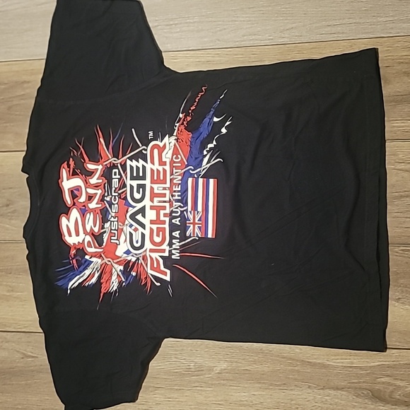 Vintage Cage Fighter BJ Penn Just Scrap size Large - Picture 6 of 8